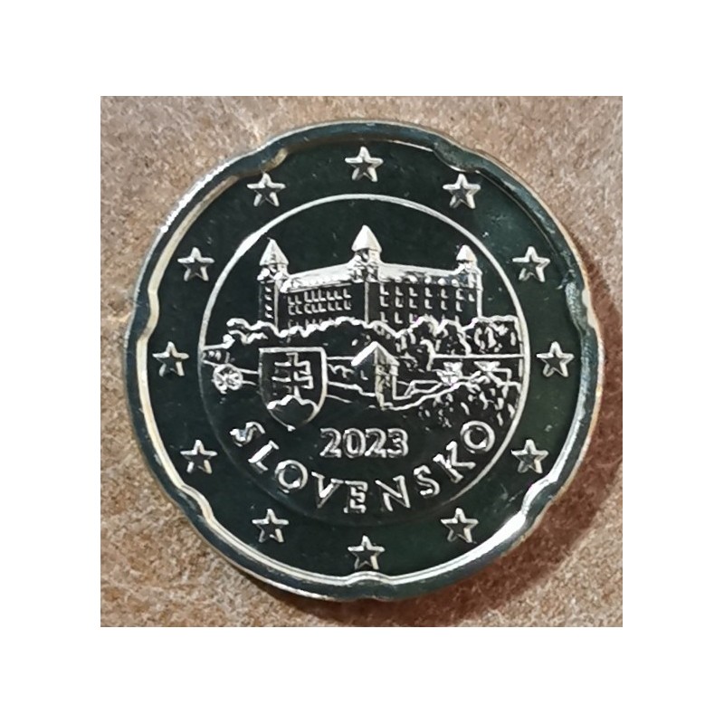 eurocoin eurocoins 20 cent Slovakia 2023 (UNC)