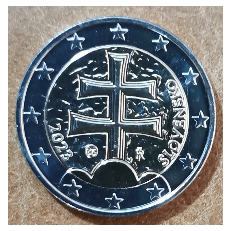 eurocoin eurocoins 2 Euro Slovakia 2023 (UNC)