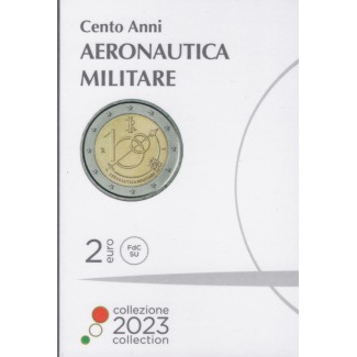 Euromince mince 2 Euro Taliansko 2023 - Talianske vzdušné sily (BU)