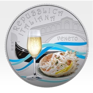 Euromince mince 5 Euro Taliansko 2023 - Veneto Prosecco E Granseola...