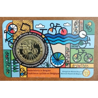 euroerme érme 2,5 Euro Belgium 2023 - Kerékpározási Belgiumban (BU ...