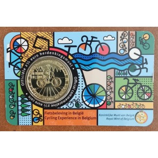 euroerme érme 2,5 Euro Belgium 2023 - Kerékpározási Belgiumban (BU ...
