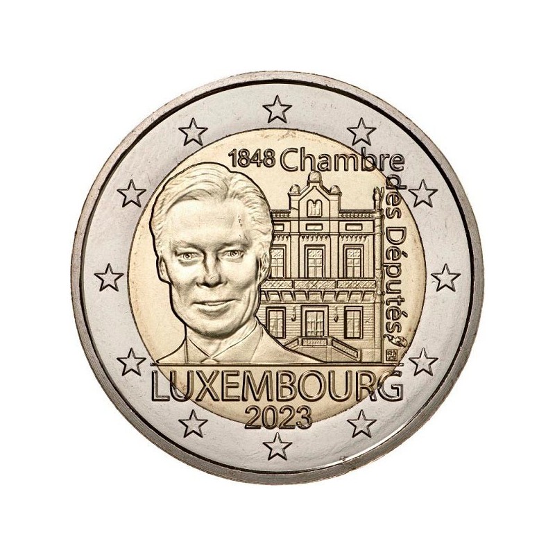 eurocoin eurocoins 2 Euro Luxembourg 2023 - 175th anniversary of th...