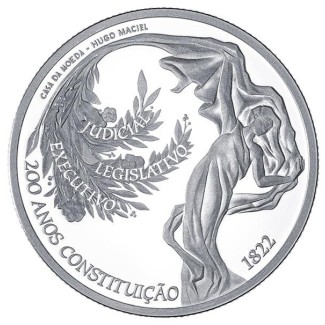 euroerme érme 2,5 Euro Portugália 2022 - 200 éves az alkotmány (UNC)
