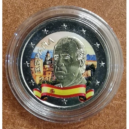 Euromince mince 2 Euro Španielsko 2014 (farebná UNC)