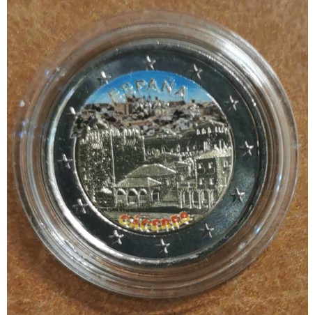 Euromince mince 2 Euro Španielsko 2023 - Caceres III. (farebná UNC)