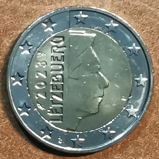 Euromince mince 2 Euro Luxembursko 2023 značka \\"Havran\\" (UNC)
