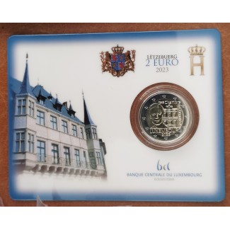 2 Euro Luxembourg 2023 - 175th anniversary of the Chamber of Deputies (UNC french mintmark)