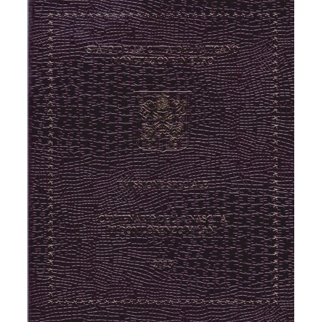 Euromince mince Vatikán 2023 sada s 5 Euro mincou (BU)