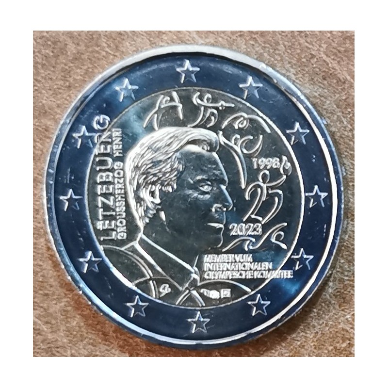 Euromince mince 2 Euro Luxembursko 2023 - Medzinárodný olympijský v...
