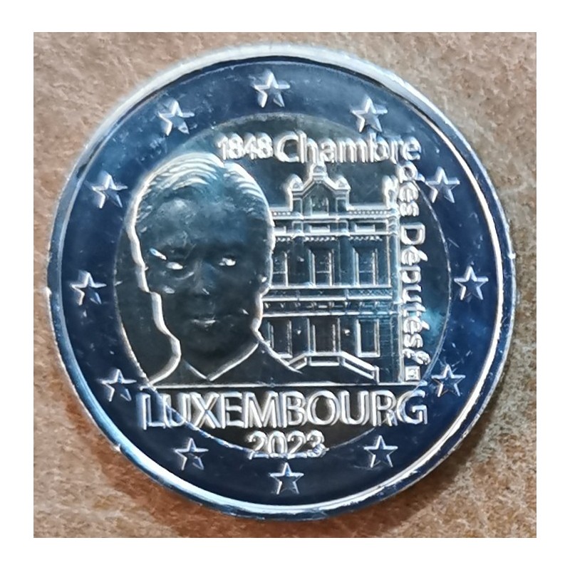 Euromince mince 2 Euro Luxembursko 2023 - 175. výročie vzniku Posla...