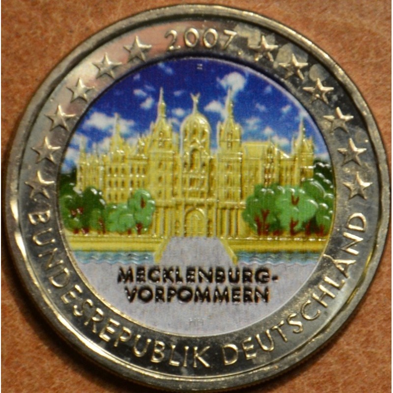 eurocoin eurocoins 2 Euro Nemecko \\"A\\" 2007 - Mecklenburg-Vorpom...