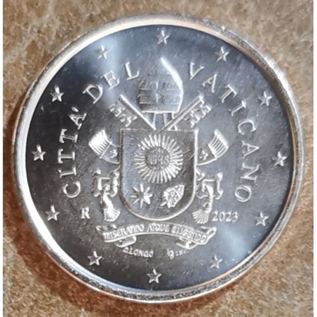 Euromince mince 1 cent Vatikán 2023 (BU)