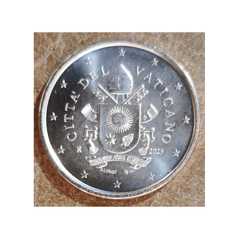 Euromince mince 2 cent Vatikán 2023 (BU)