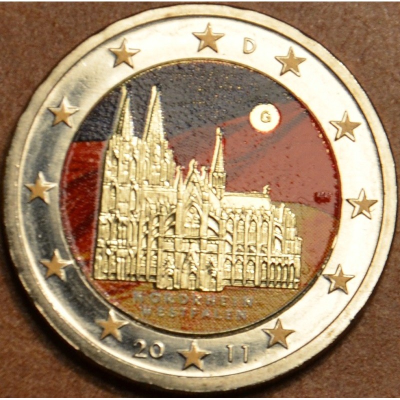 eurocoin eurocoins 2 Euro Germany 2011 - North Rhine-Westphalia: Ca...