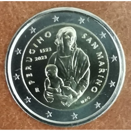 eurocoin eurocoins 2 Euro San Marino 2023 - Perugino (UNC)