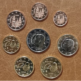 Euromince mince Španielsko 2023 sada 8 euromincí (UNC)