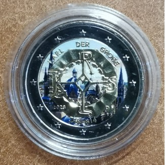 Euromince mince 2 Euro Nemecko 2023 - Karol Veľký IV. (farebná UNC)