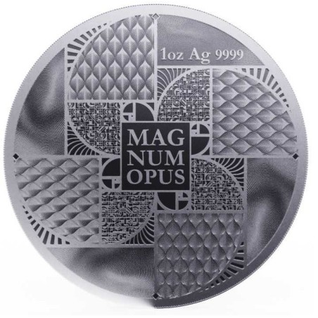 Euromince mince 2 doláre Tokelau 2023 - Magnum opus (1 oz. Ag)
