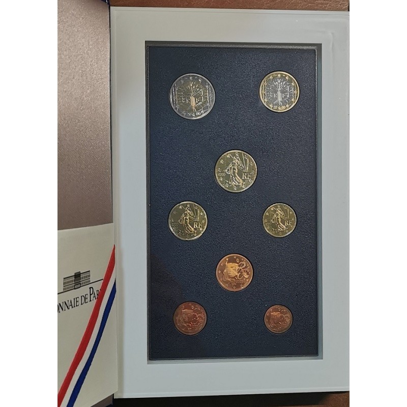Euromince mince Francúzsko 2000 sada 8 euromincí (Proof)