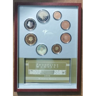 Euromince mince Holandsko 2000 - sada 8 mincí (Proof)