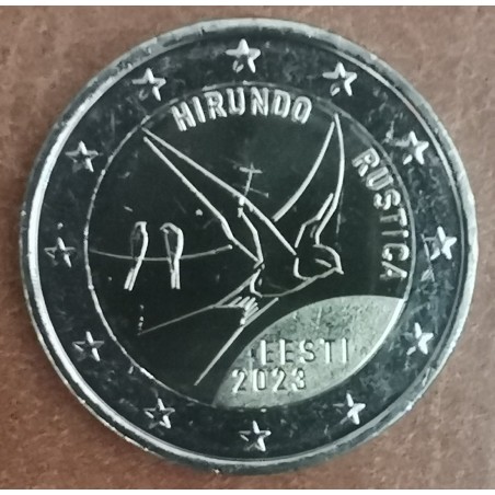 Euromince mince 2 Euro Estónsko 2023 - Lastovička (UNC)
