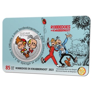 5 Euro Belgium 2023 Robbedoes color (BU card)