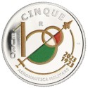 5 Euro Italy 2023 - Italian air force (Proof)