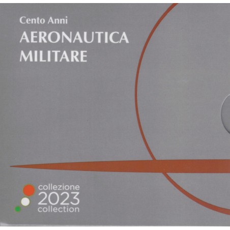 euroerme érme 5 Euro Olaszország 2023 - Az olasz légierő (Proof)