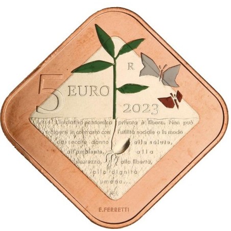 eurocoin eurocoins 5 Euro Italy 2023 - Environmental Protection (BU)