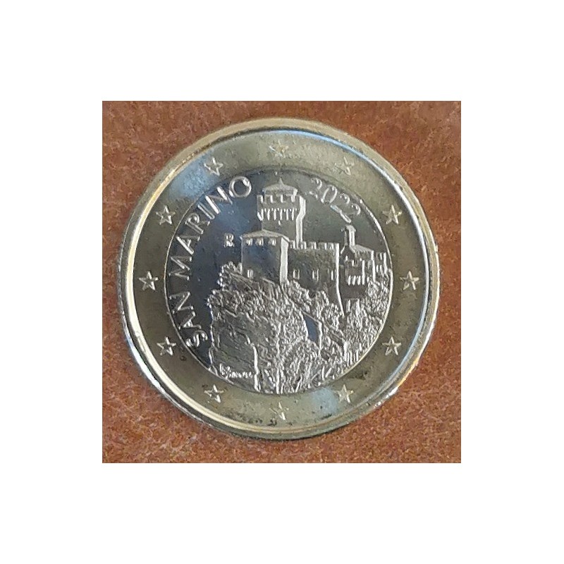 Euromince mince 1 Euro San Marino 2023 - Druhá veža (UNC)
