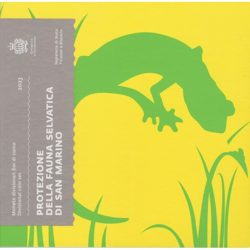 eurocoin eurocoins San Marino 2023 set with new design of coins and...