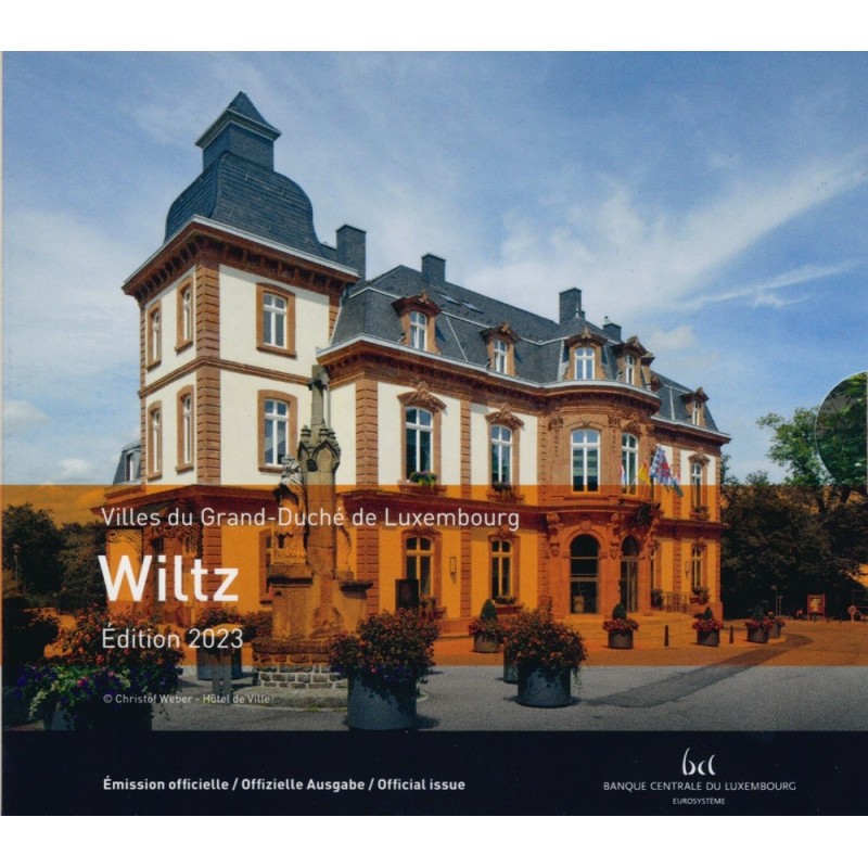 eurocoin eurocoins Luxembourg 2023 set with commemorative 2 Euro co...