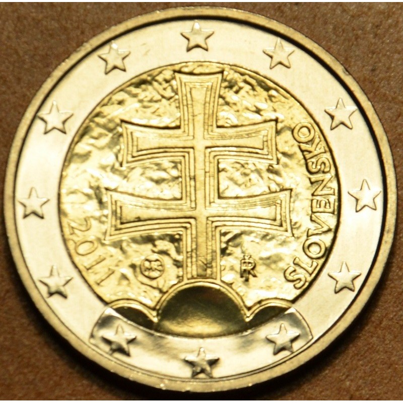 eurocoin eurocoins 2 Euro Slovakia 2011 (UNC)