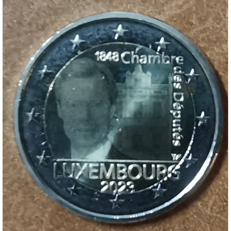 eurocoin eurocoins 2 Euro Luxembourg 2023 - 175th anniversary of th...