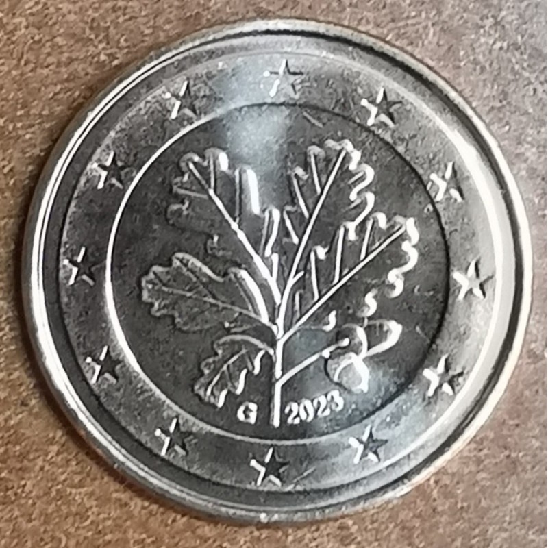 eurocoin eurocoins 2 cent Germany 2023 \\"G\\" (UNC)