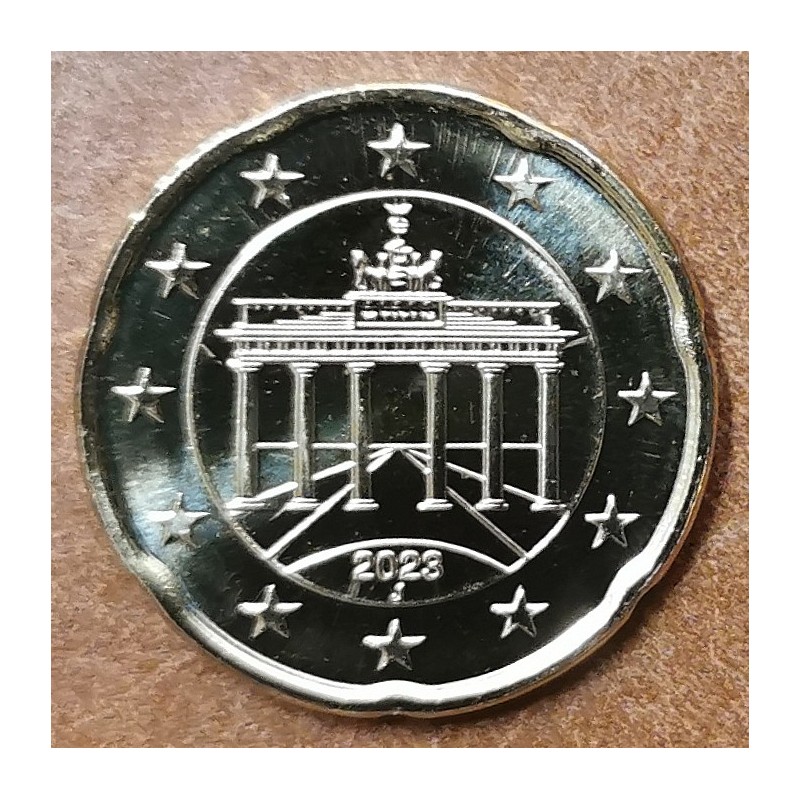 Euromince mince 20 cent Nemecko 2023 \\"J\\" (UNC)