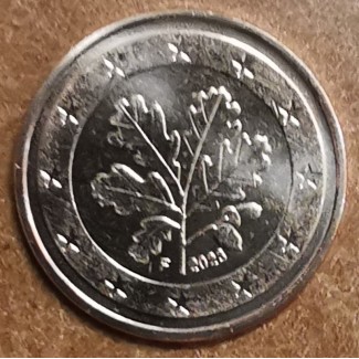 Euromince mince 1 cent Nemecko 2023 \\"F\\" (UNC)