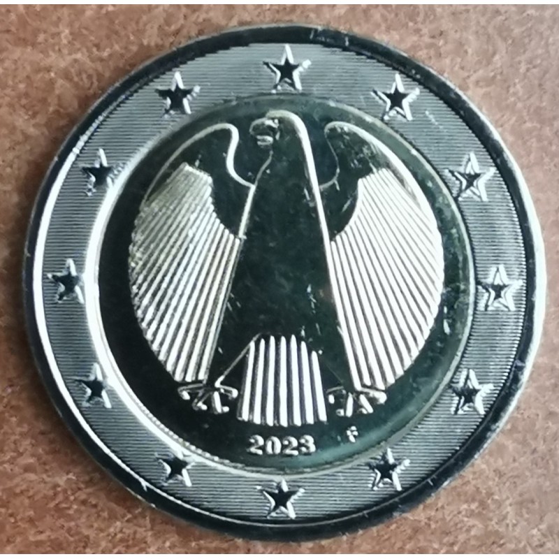 eurocoin eurocoins 2 Euro Germany 2023 \\"F\\" (UNC)