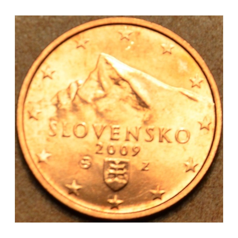 Euromince mince 1 cent Slovensko 2009 (UNC)