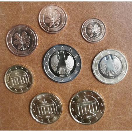 Euromince mince Nemecko 2023 \\"A\\" sada 8 mincí (UNC)