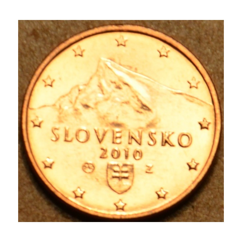 Euromince mince 1 cent Slovensko 2010 (UNC)