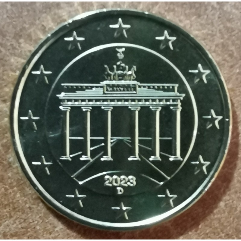 eurocoin eurocoins 50 cent Germany 2023 \\"D\\" (UNC)