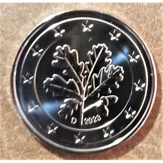 Euromince mince 2 cent Nemecko 2023 \\"D\\" (UNC)