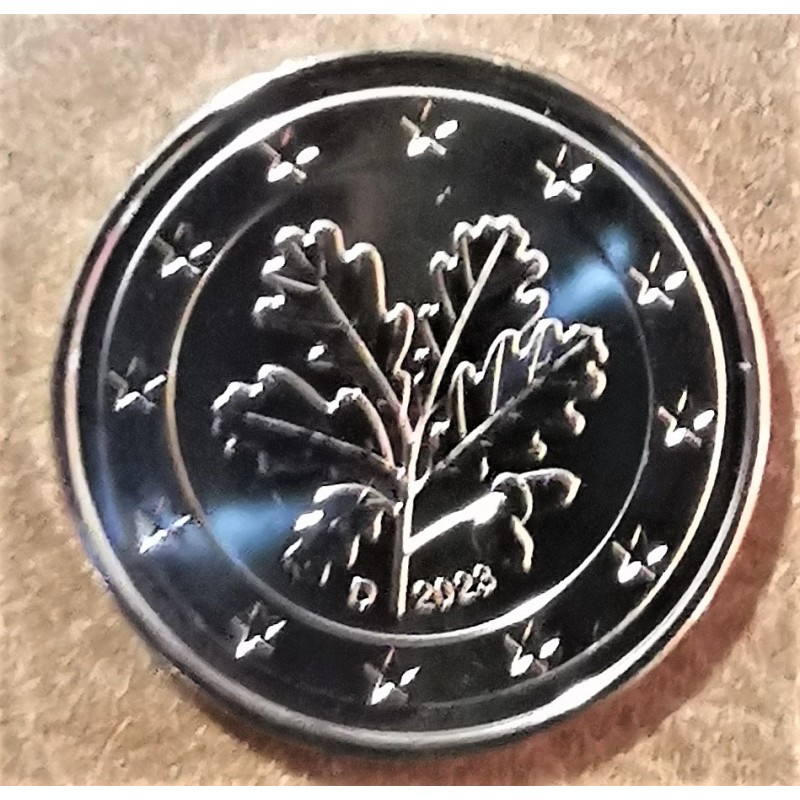 eurocoin eurocoins 2 cent Germany 2023 \\"D\\" (UNC)