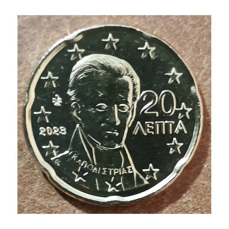 Euromince mince 20 cent Grécko 2023 (UNC)