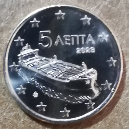 eurocoin eurocoins 5 cent Greece 2023 (UNC)