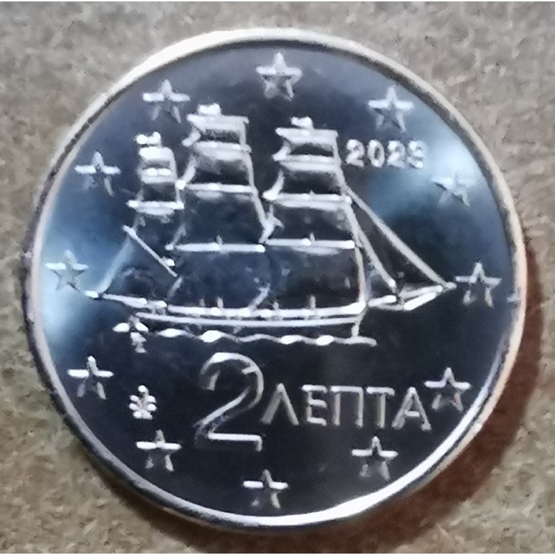 euroerme érme 2 cent Görögország 2023 (UNC)