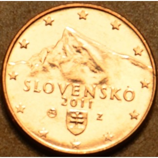 Euromince mince 1 cent Slovensko 2011 (UNC)