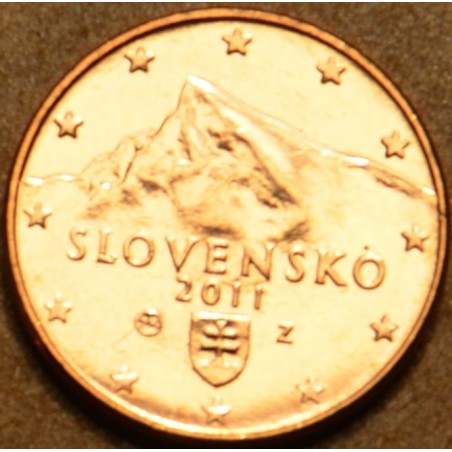 eurocoin eurocoins 1 cent Slovakia 2011 (UNC)